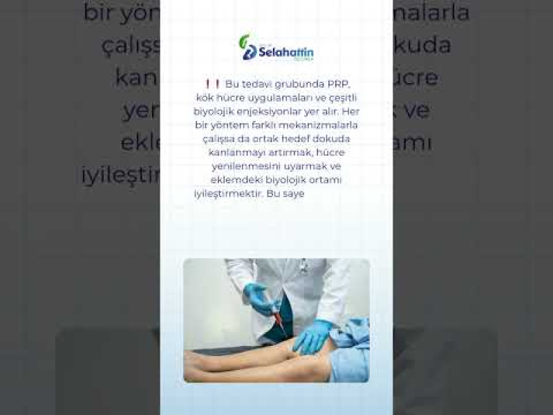 Rejeneratif Tedavi,Eklem Sağlığı